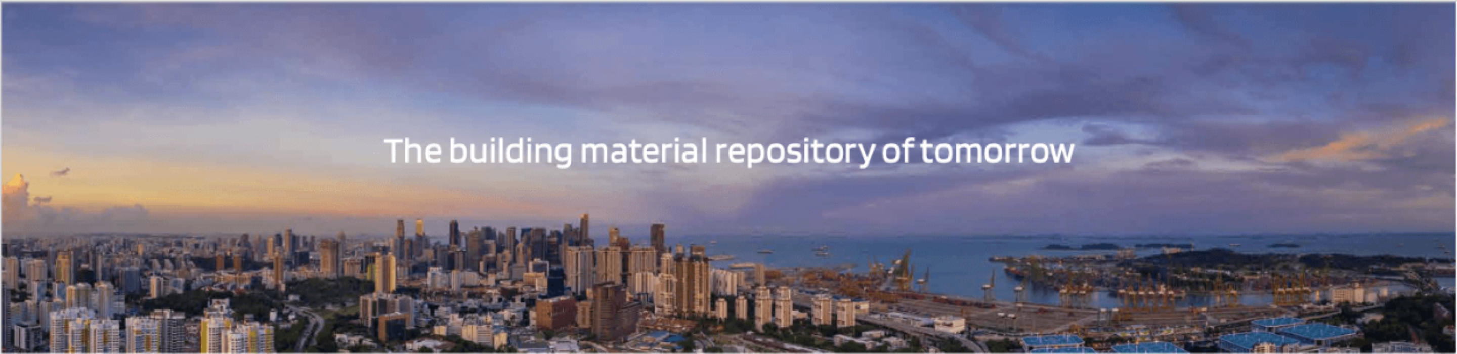 The building material repository of tomorrow